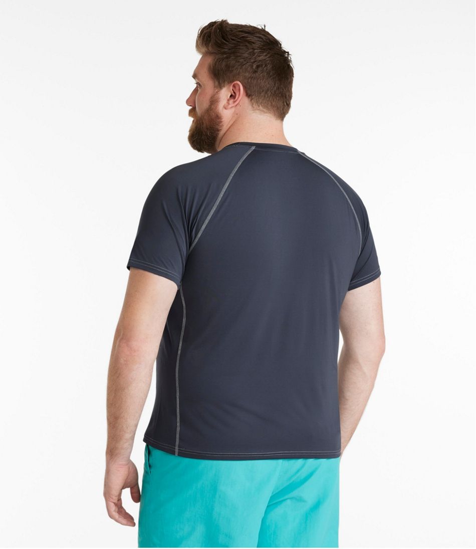 L.L.Bean Men's Swift River Cooling Sun Shirt, Short-Sleeve CLOTHING