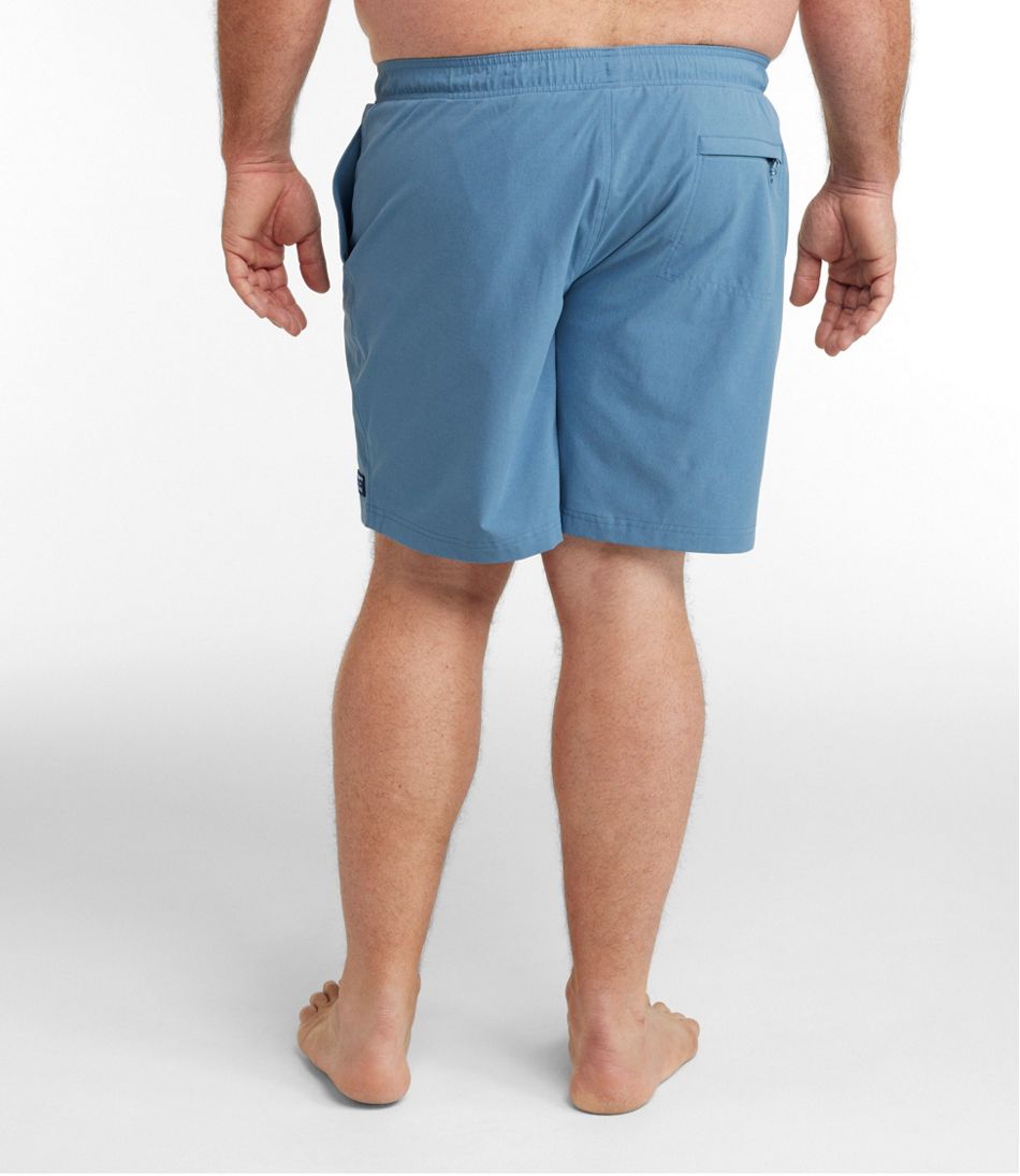 L.L.Bean Men's Vacationland Stretch Swim Trunks, 8" CLOTHING