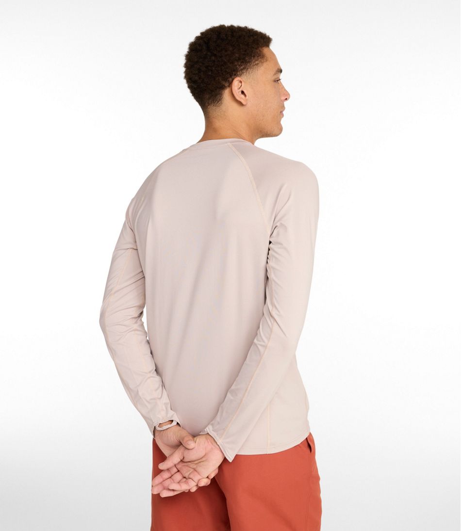 L.L.Bean Men's Swift River Cooling Rash Guard, Graphic CLOTHING