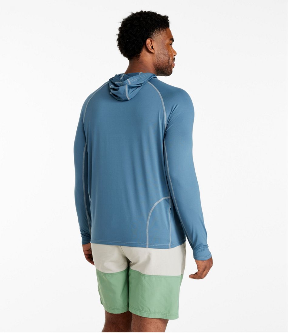 L.L.Bean Men's Swift River Cooling Hooded Rash Guard CLOTHING|SALE