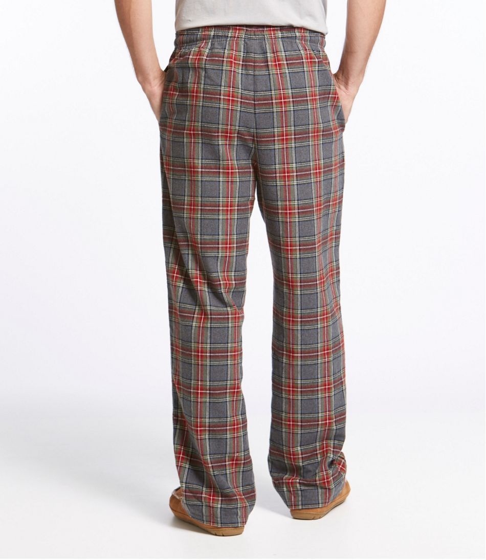 L.L.Bean Men's Scotch Plaid Flannel Sleep Pants CLOTHING
