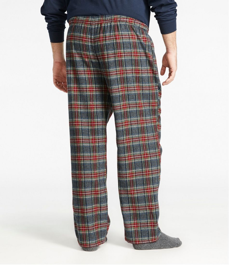 L.L.Bean Men's Scotch Plaid Flannel Sleep Pants CLOTHING