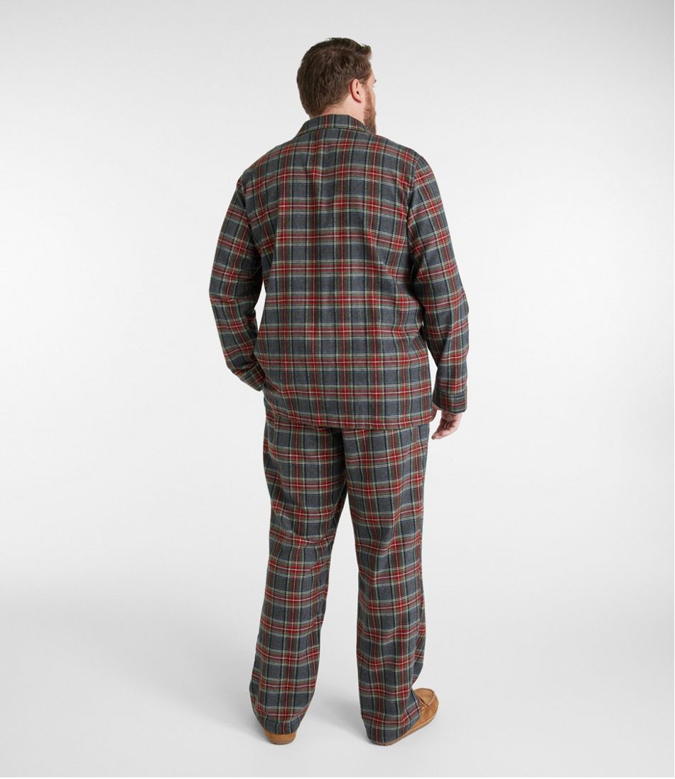 L.L.Bean Men's Scotch Plaid Flannel Pajamas CLOTHING
