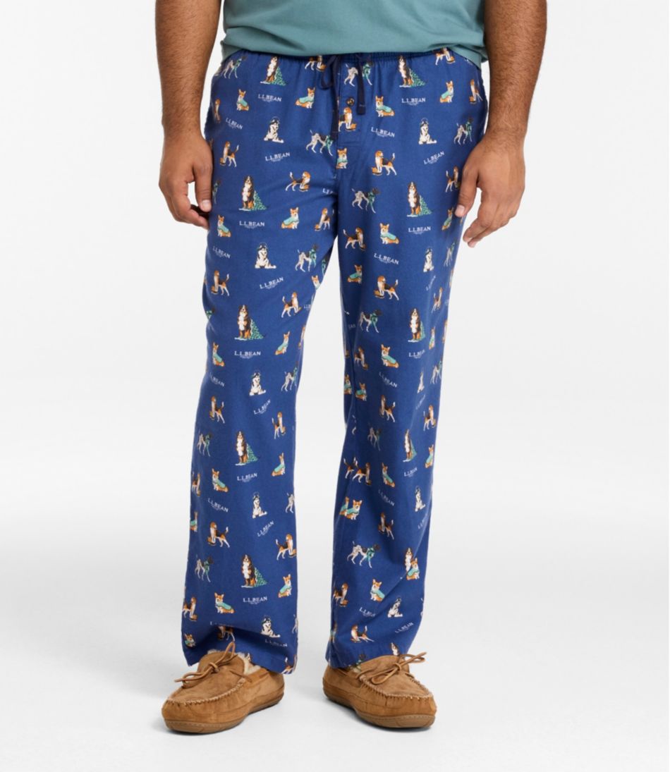 L.L.Bean Men's Wicked Cozy Flannel Sleep Pant CLOTHING