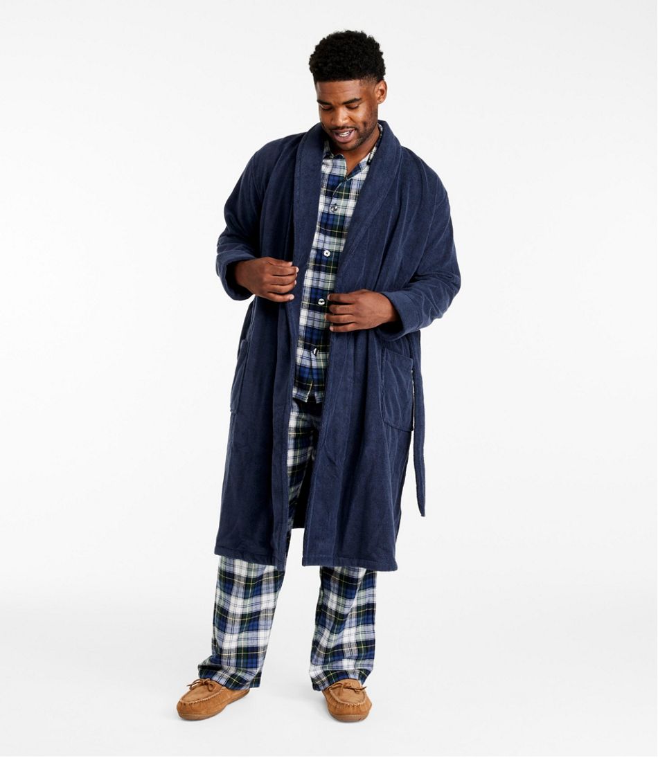 L.L.Bean Men's Terry Cloth Cotton Robe CLOTHING