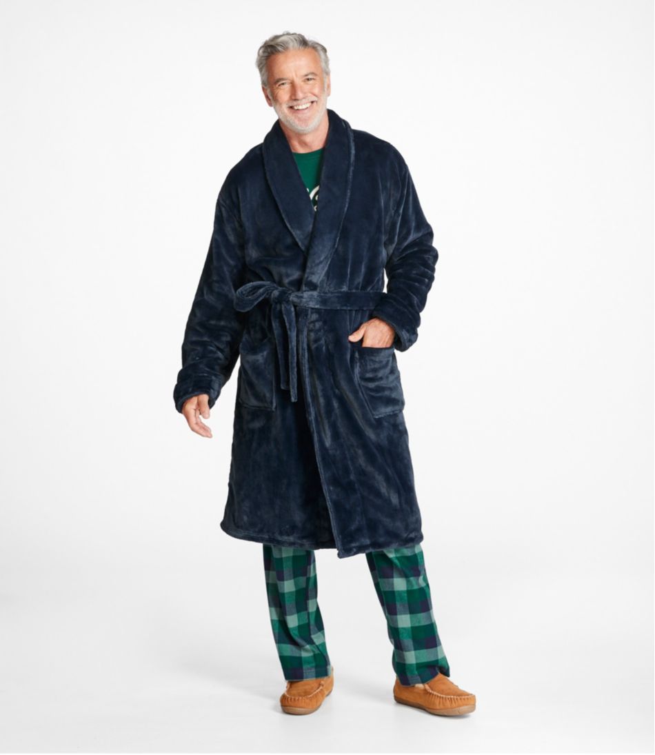 L.L.Bean Men's Wicked Plush Robe CLOTHING