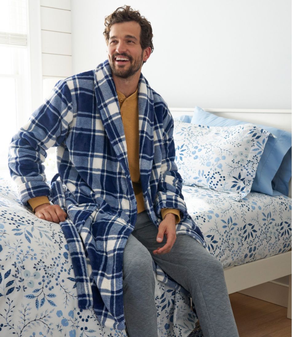 L.L.Bean Men's Wicked Plush Robe CLOTHING