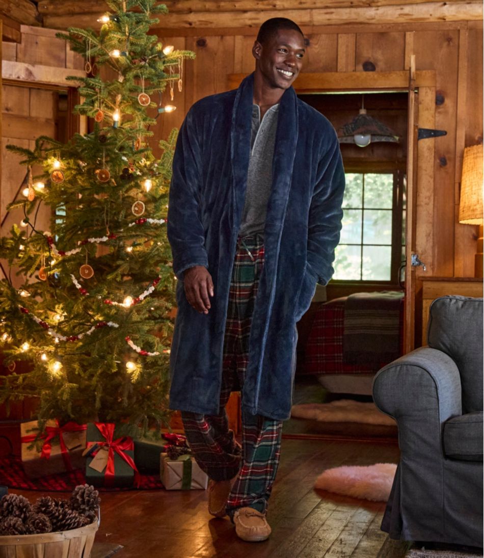 L.L.Bean Men's Wicked Plush Robe CLOTHING