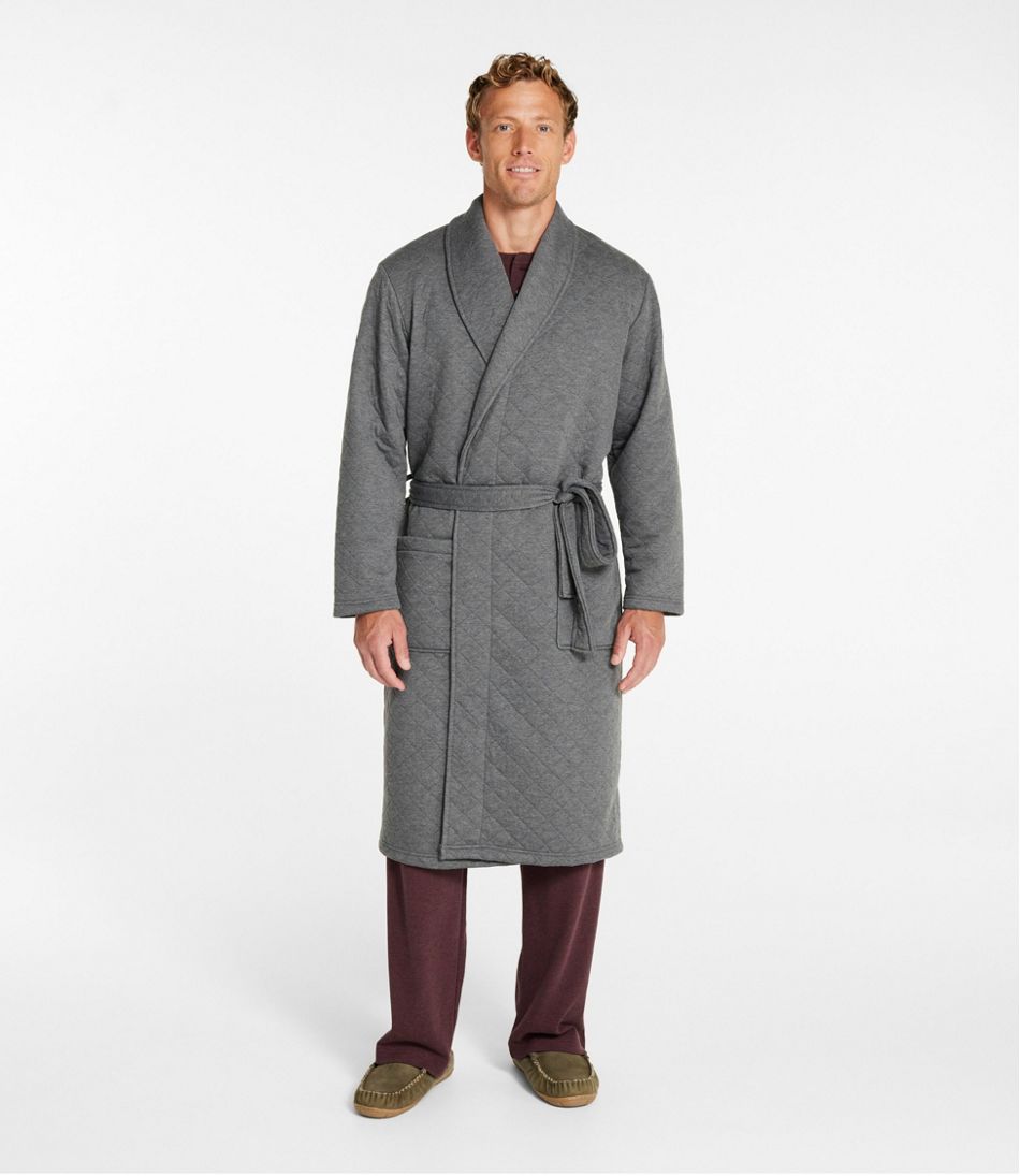 L.L.Bean Men's Quilted Robe CLOTHING