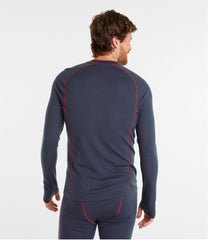 L.L.Bean Men's Cresta Wool Midweight 250 Crew Top CLOTHING