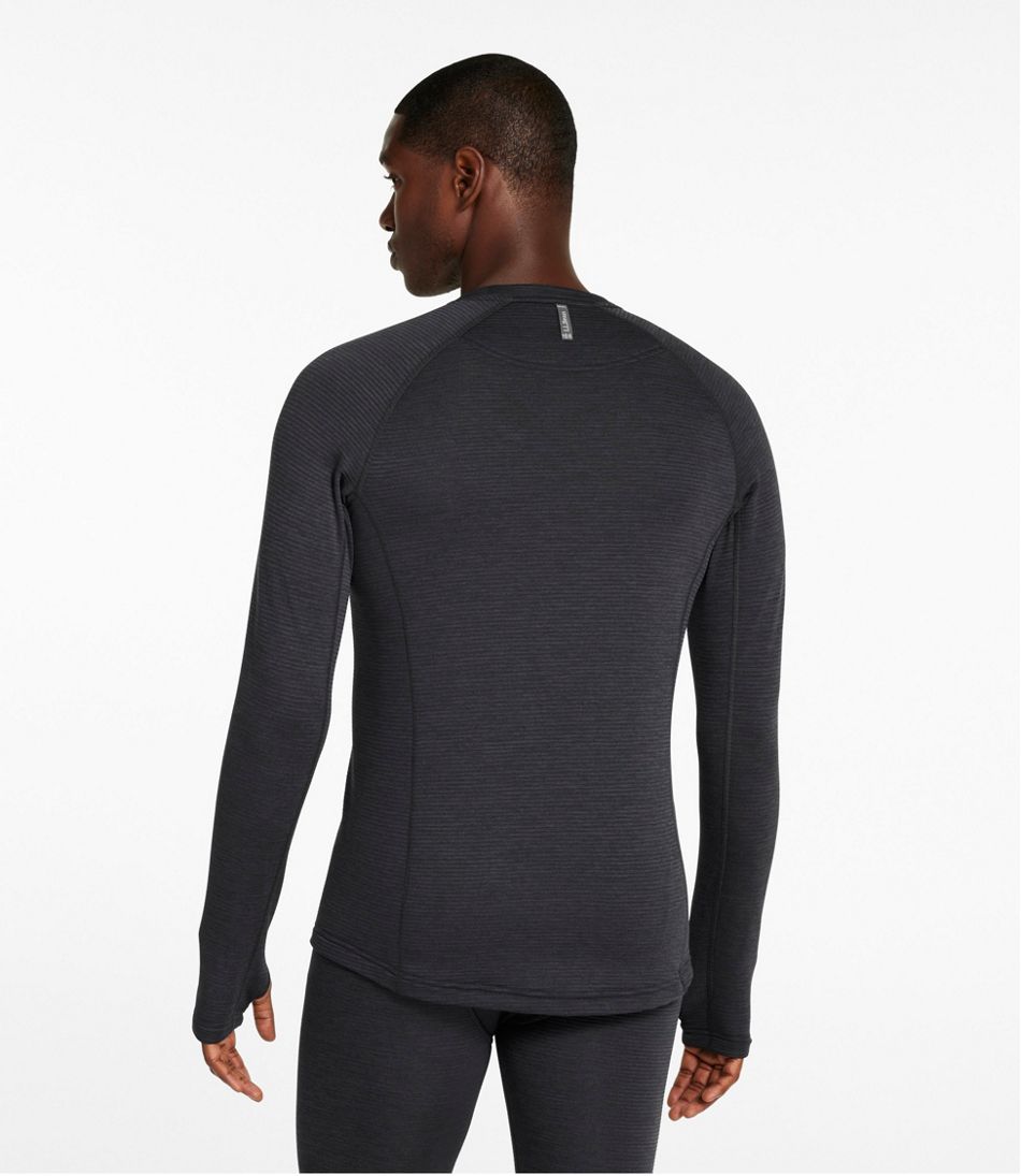 L.L.Bean Men's Midweight Base Layer Crew Top CLOTHING