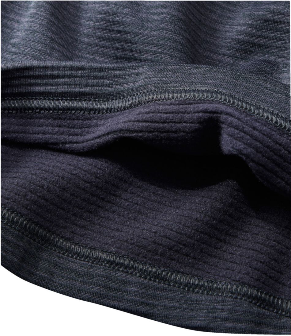 L.L.Bean Men's Midweight Base Layer Crew Top, 1/4 Zip CLOTHING