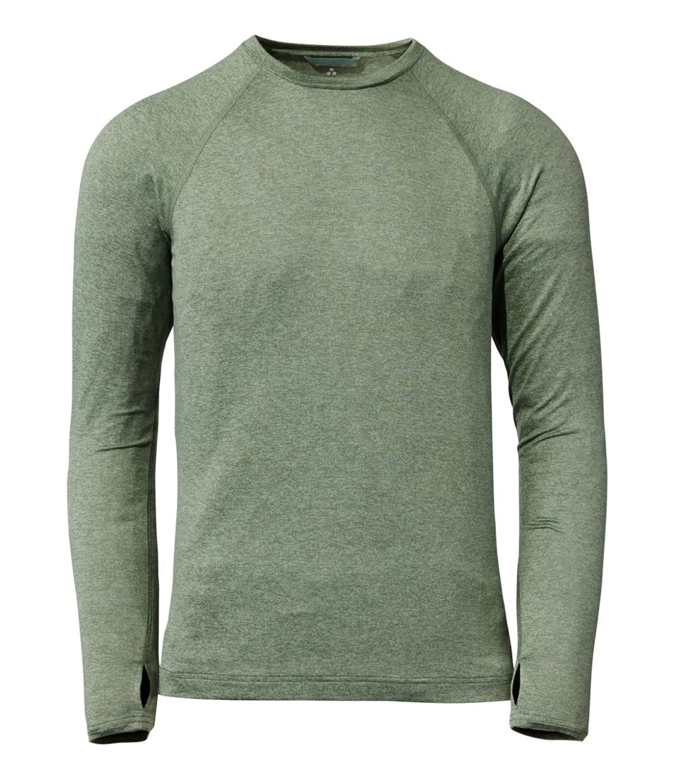 L.L.Bean Men's Simple Soft Base Layer, Crew CLOTHING