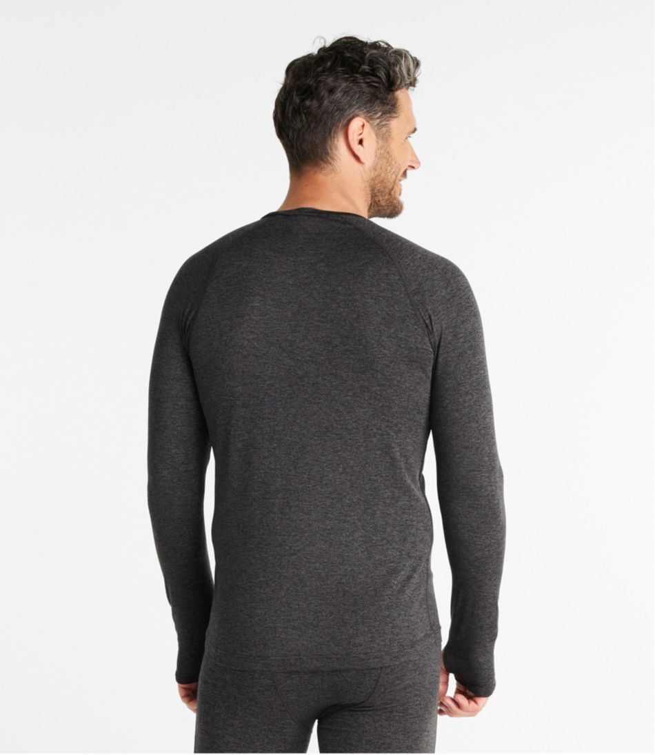 L.L.Bean Men's Simple Soft Base Layer, Crew CLOTHING