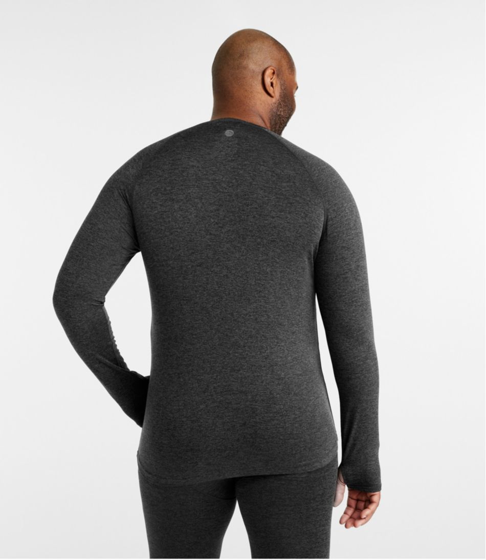 L.L.Bean Men's Simple Soft Base Layer, Crew CLOTHING