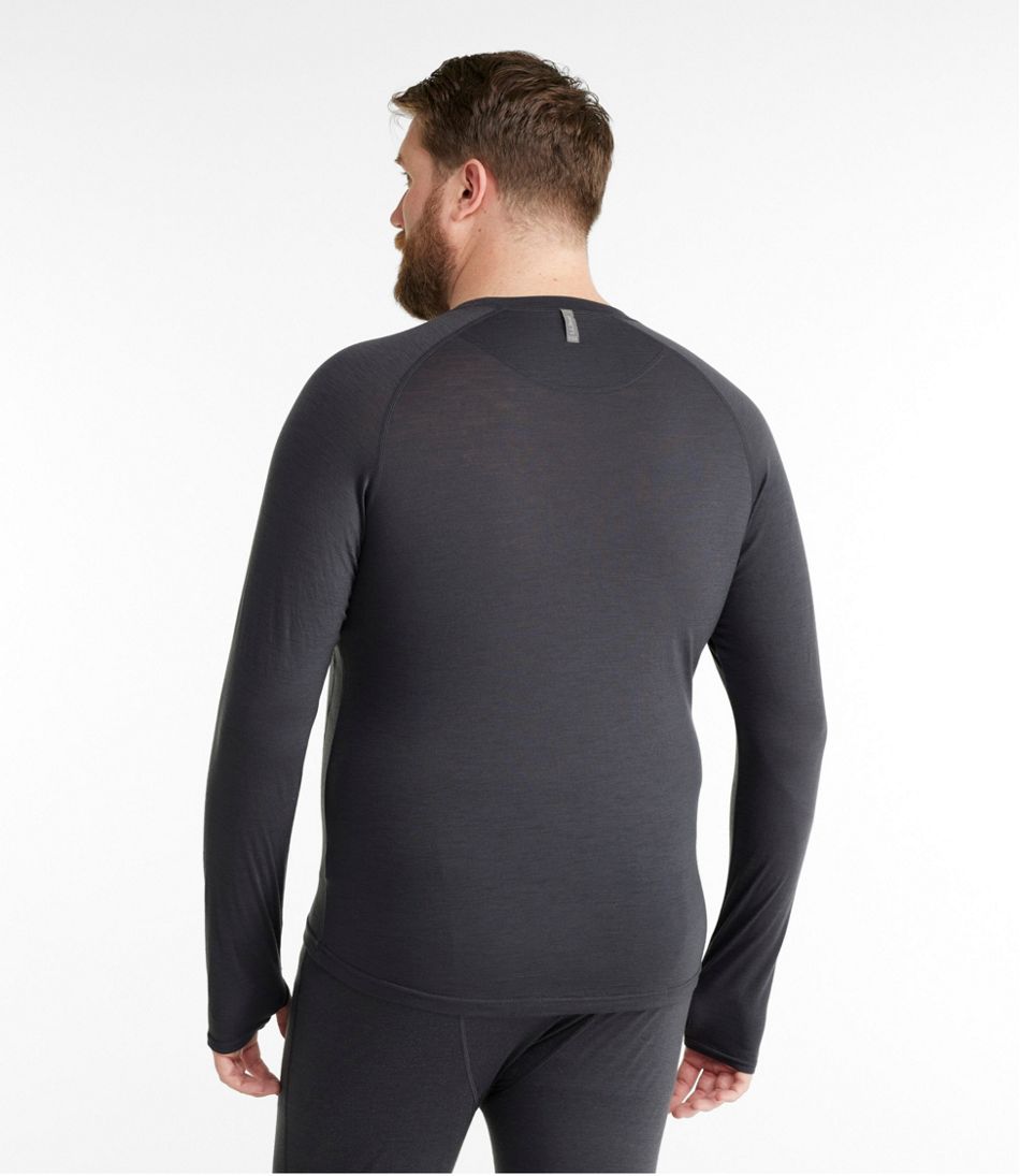 L.L.Bean Men's Cresta Ultralight 150 Crew Top CLOTHING