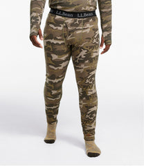 L.L.Bean Men's Heavyweight Base Layer Pant, Print CLOTHING