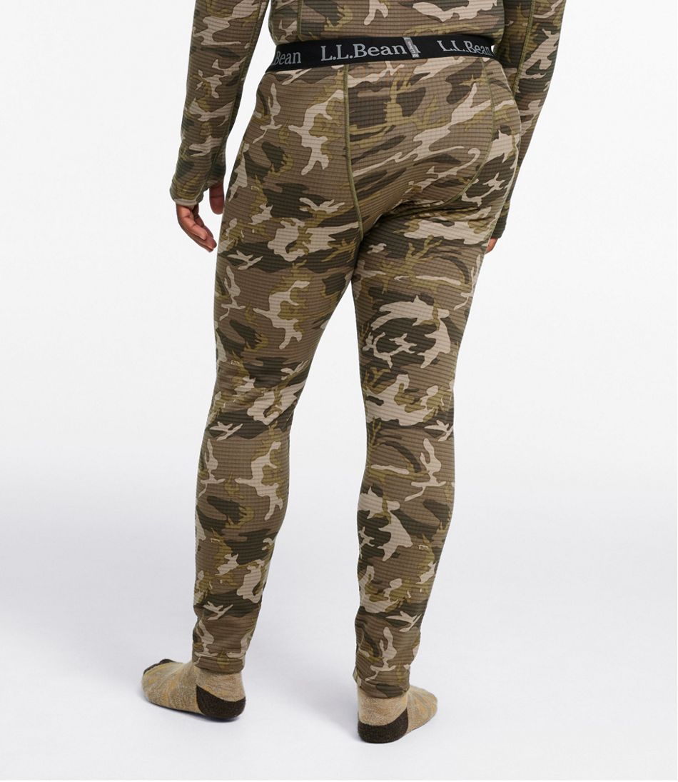 L.L.Bean Men's Heavyweight Base Layer Pant, Print CLOTHING