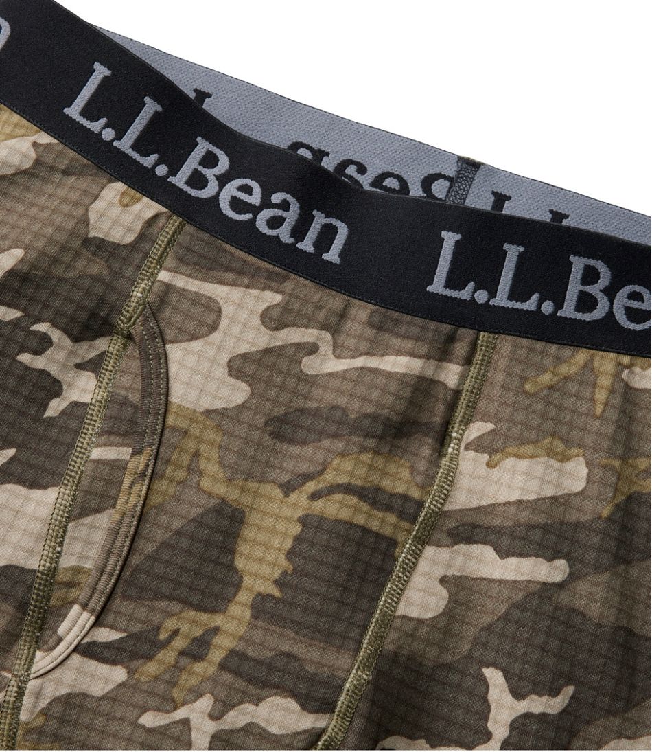 L.L.Bean Men's Heavyweight Base Layer Pant, Print CLOTHING