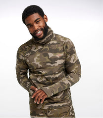 L.L.Bean Men's Heavyweight Base Layer Hoodie, Print CLOTHING