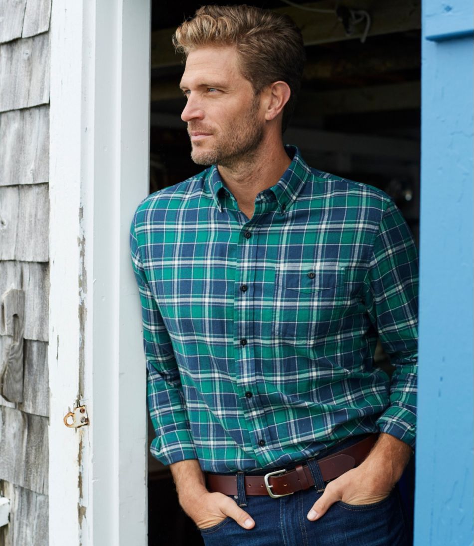 L.L.Bean Men's Essential Leather Belt CLOTHING