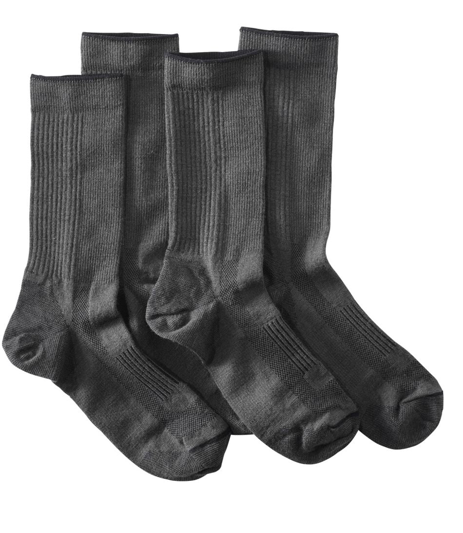 L.L.Bean Men's Everyday Chino Socks, Lightweight 2-Pack CLOTHING|FOOTWEAR