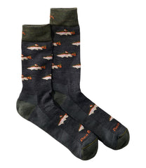 L.L.Bean Men's Darn Tough Spey Fly Crew Socks CLOTHING|FOOTWEAR