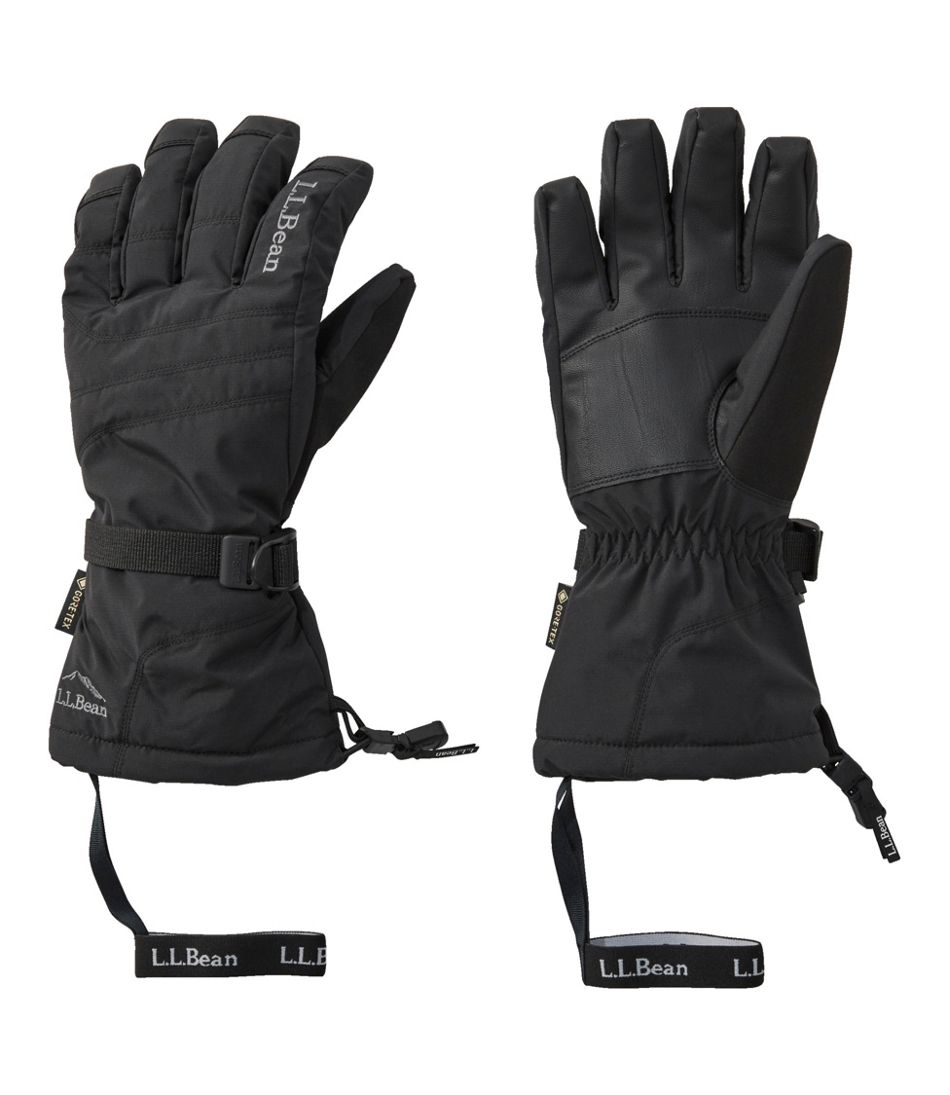 L.L.Bean Men's GORE-TEX PrimaLoft Ski Gloves CLOTHING|OUTERWEAR|OUTDOOR EQUIPMENT