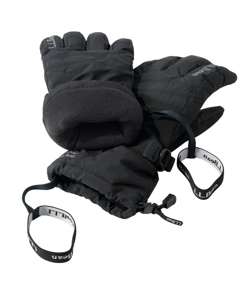 L.L.Bean Men's GORE-TEX PrimaLoft Ski Gloves CLOTHING|OUTERWEAR|OUTDOOR EQUIPMENT