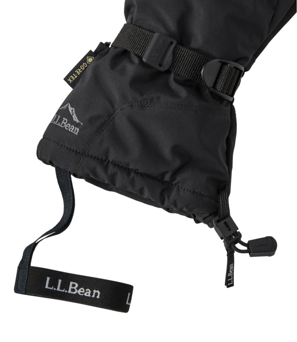 L.L.Bean Men's GORE-TEX PrimaLoft Ski Mittens CLOTHING|OUTERWEAR|OUTDOOR EQUIPMENT