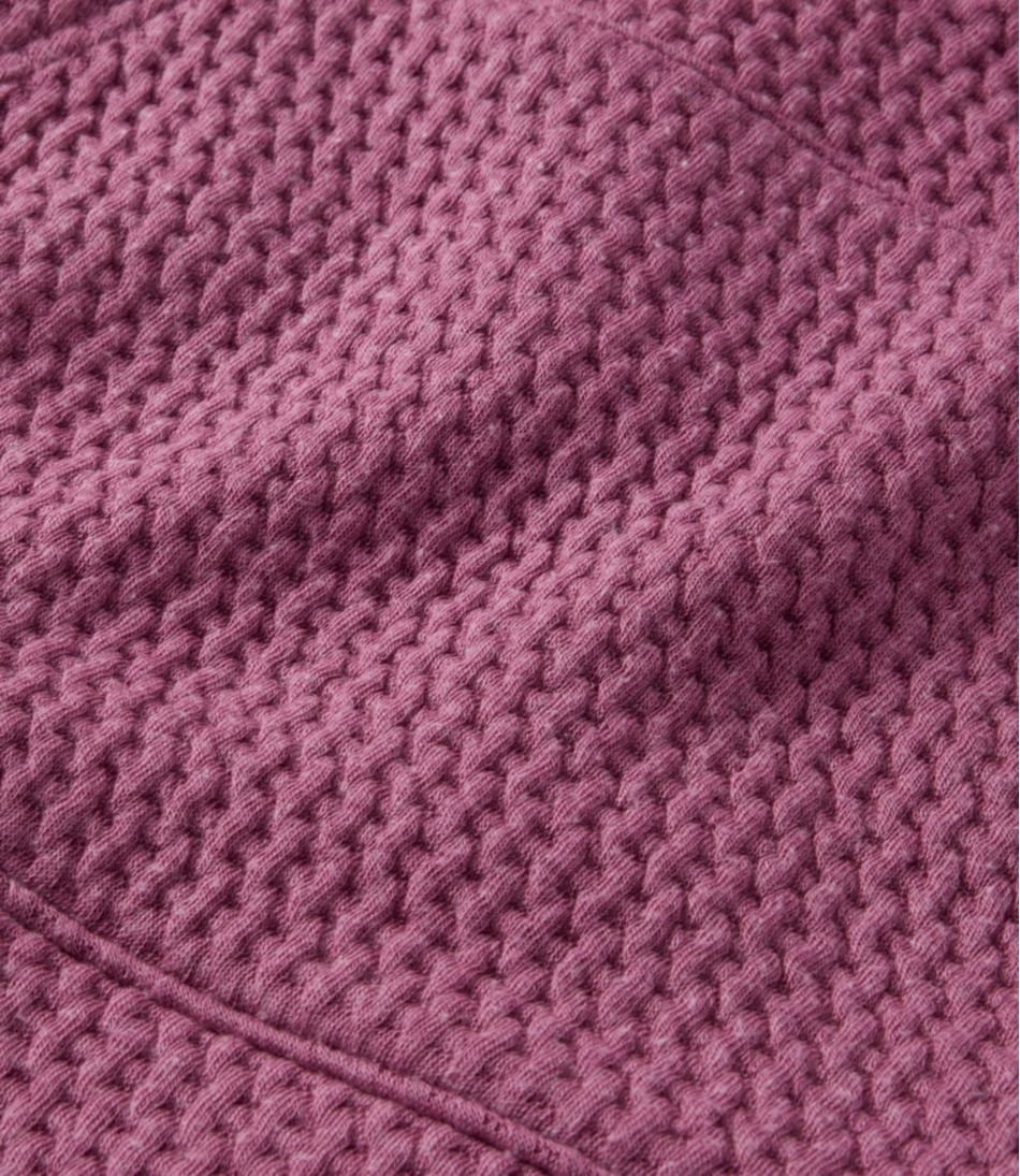L.L.Bean Kids' Ridgeknit Pullover, Glow-in-the-Dark Quarter-Zip CLOTHING