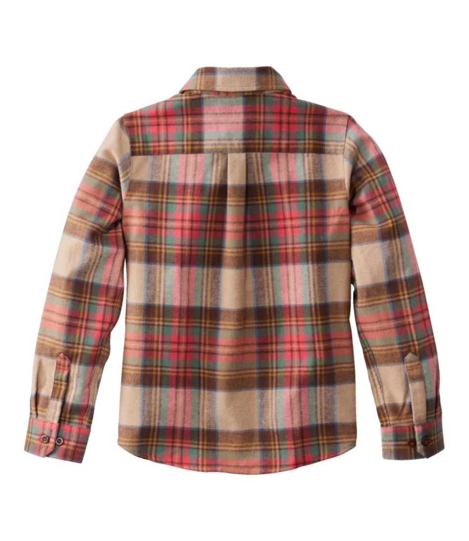 L.L.Bean Kids' Scotch Plaid Flannel Shirt CLOTHING