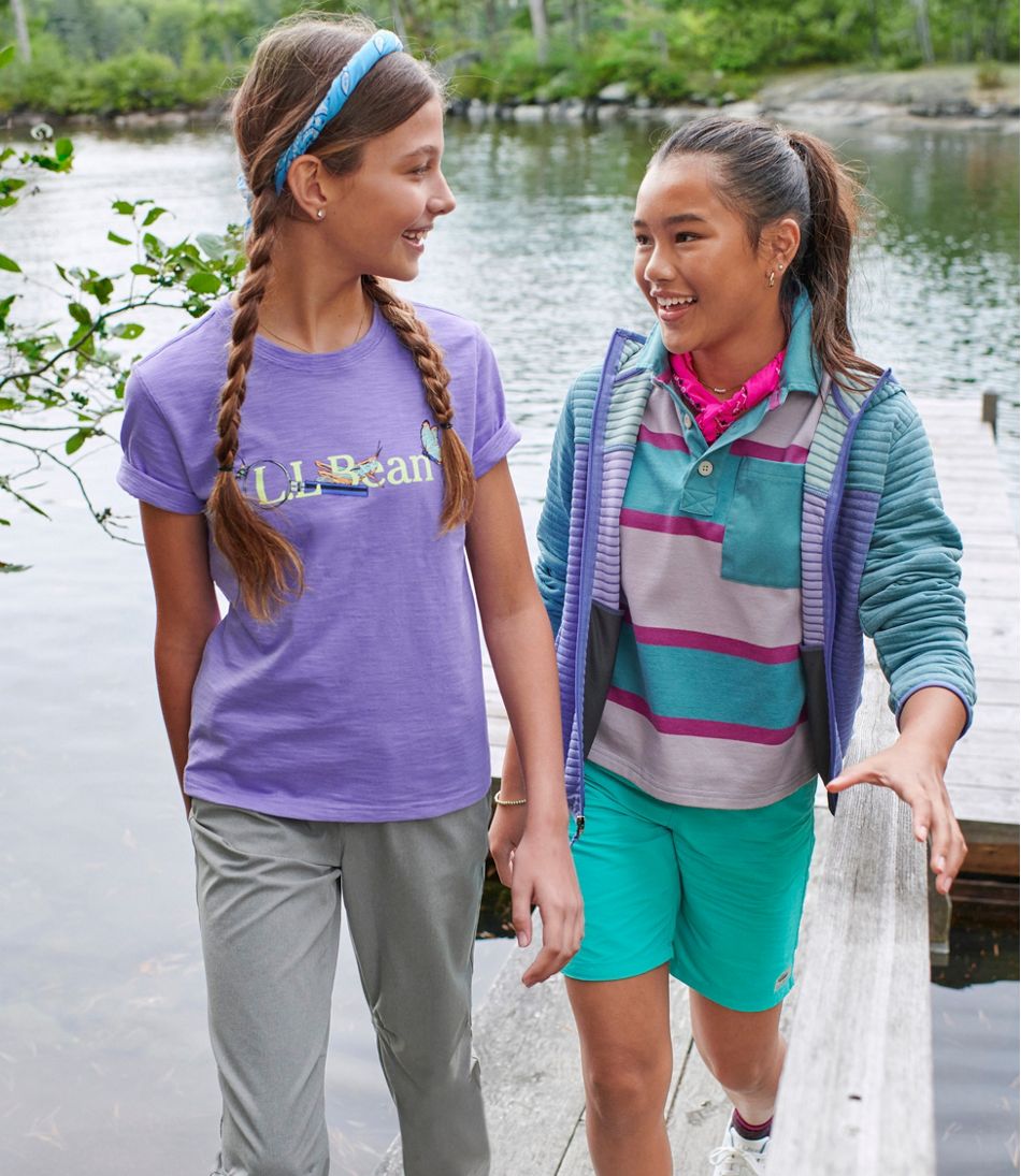 L.L.Bean Kids' Striped Rugby Shirt CLOTHING