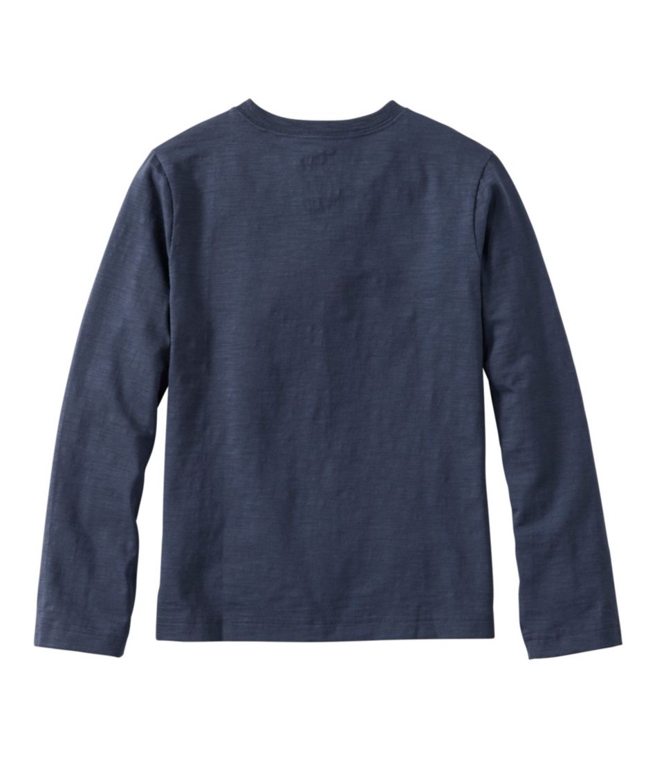 L.L.Bean Kids' Graphic Tee, Long-Sleeve Glow-in-the-Dark CLOTHING