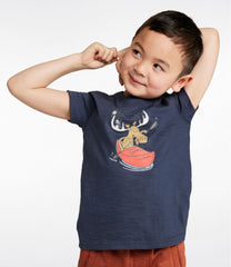 L.L.Bean Kids' Graphic Tee, Glow-in-the-Dark CLOTHING|SALE