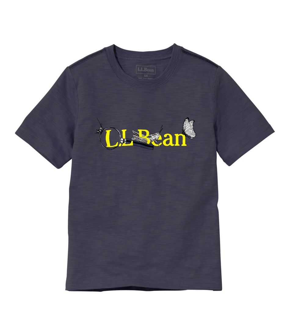 L.L.Bean Kids' Graphic Tee, Glow-in-the-Dark CLOTHING|SALE
