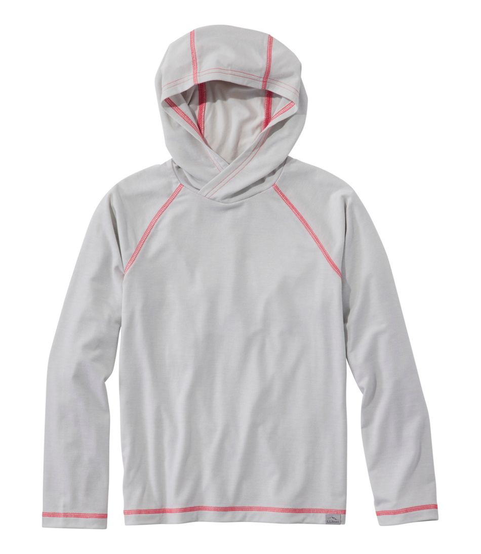 L.L.Bean Kids' Everyday SunSmart® Hooded Tee, Long-Sleeve CLOTHING|SALE