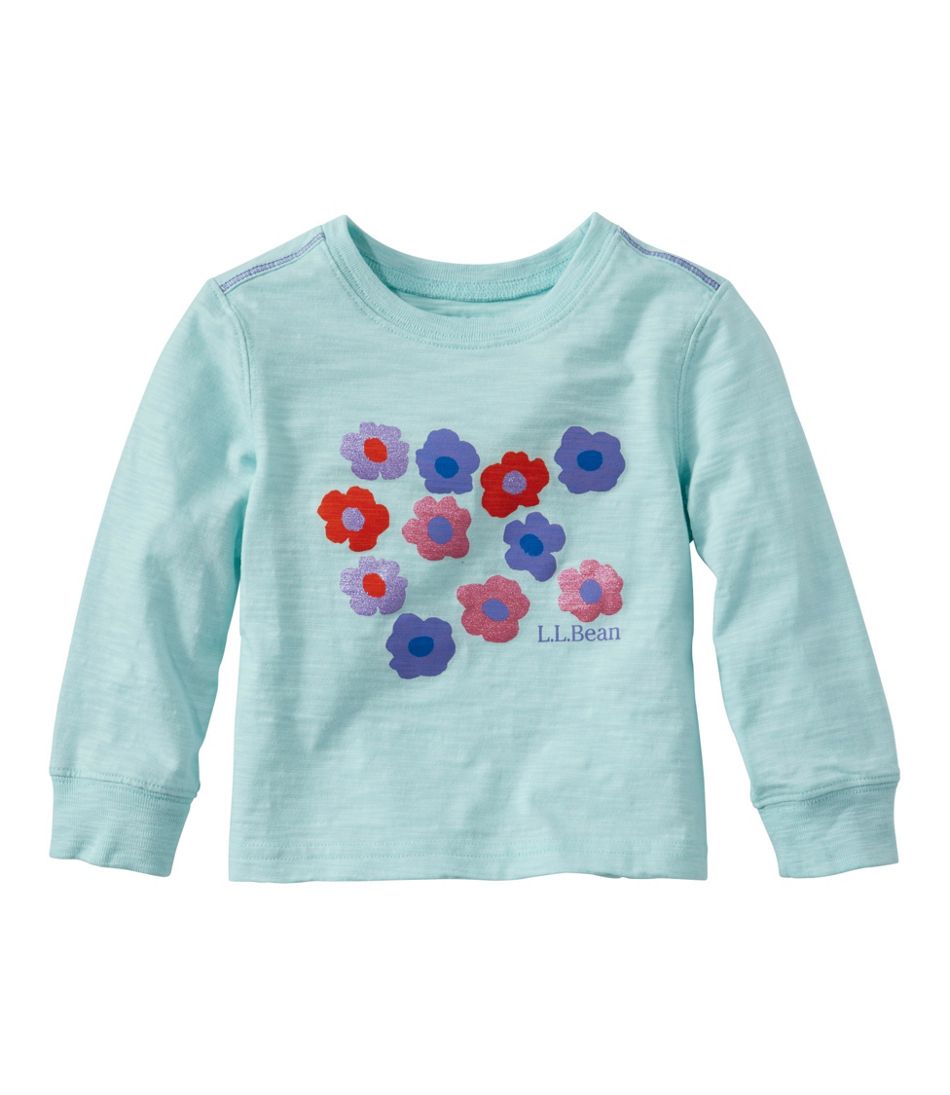 L.L.Bean Infants' and Toddlers' Graphic Tee, Long-Sleeve Glow-in-the-Dark CLOTHING