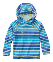 L.L.Bean Toddlers' Everyday SunSmart® Hooded Tee, Long-Sleeve Stripe CLOTHING|SALE