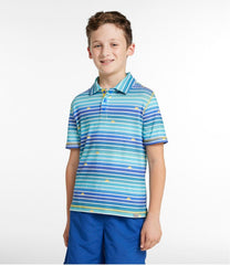 L.L.Bean Kids' Everyday SunSmart® Polo, Print CLOTHING