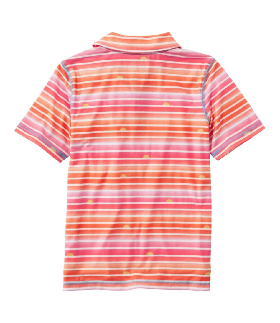 L.L.Bean Kids' Everyday SunSmart® Polo, Print CLOTHING