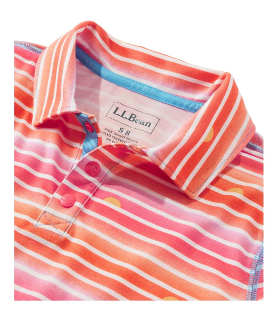 L.L.Bean Kids' Everyday SunSmart® Polo, Print CLOTHING