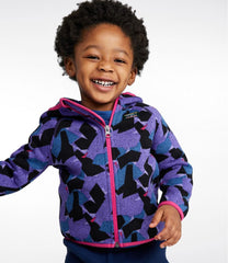 L.L.Bean Infants' and Toddlers' Sweater Fleece, Full-Zip Print CLOTHING