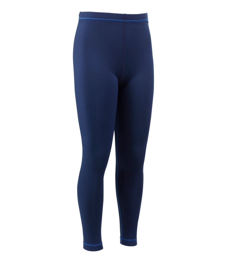 L.L.Bean Kids' Wicked Warm Long Underwear, Expedition-Weight Pants CLOTHING