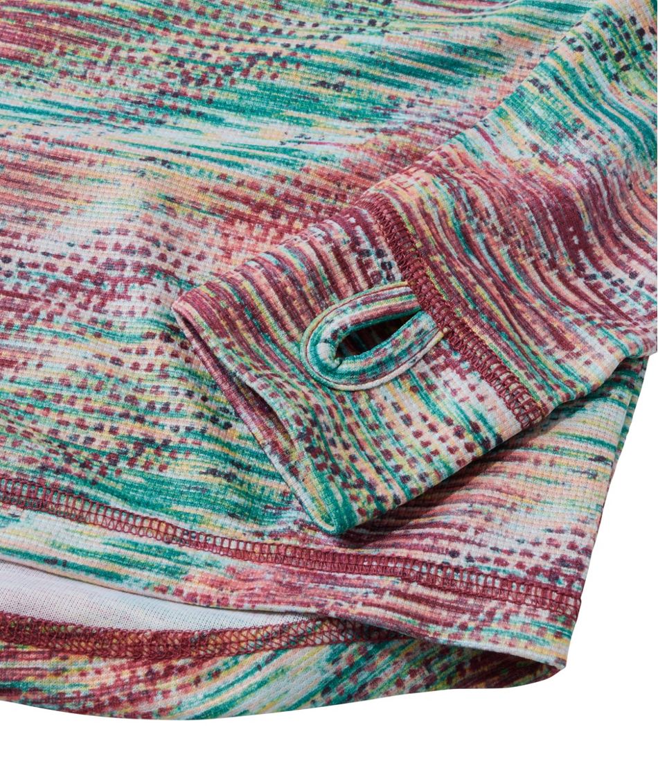 L.L.Bean Kids' Wicked Warm Midweight Long Underwear, Top Print CLOTHING