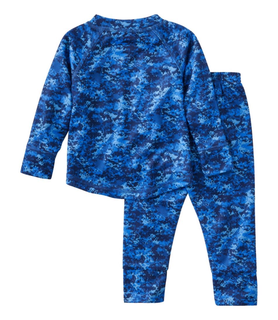L.L.Bean Toddlers' Wicked Warm Midweight Underwear Set, Print CLOTHING