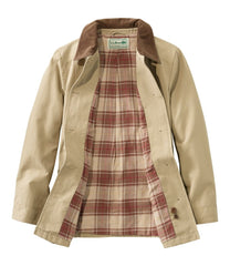 L.L.Bean Women's Adirondack Barn Coat, Flannel-Lined OUTERWEAR