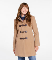L.L.Bean Women's Classic Lambswool Duffel Coat OUTERWEAR