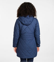 L.L.Bean Women's Bean's Cozy Quilted Coat OUTERWEAR|SALE