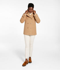 L.L.Bean Women's Classic Lambswool Peacoat OUTERWEAR